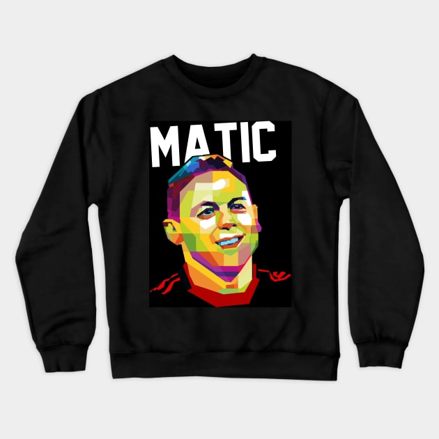 NEMANJA MATIC Crewneck Sweatshirt by WPAP46